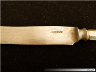 چاقو یا کارد ورشو قدیمی دستساز مهردار 