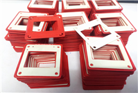 155 عدد قاب اسلاید خام دو تکه پلاستیکی