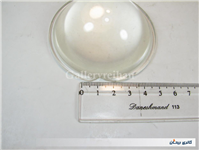 ذره بین قدیمی شیشه ای درشت 