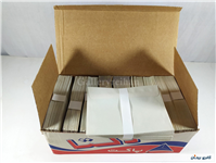 500 عدد پاکت نامه قدیمی خام مارک دلتا 