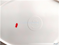 2 عدد دیس قدیمی ملامین طرح سبز 