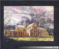 کارت پستال چاپ انگلستان طرح کلیسای وینچستر 