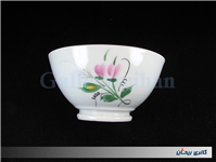 کاسه روسی نقاشی دست قدیمی طرح گل سیب 