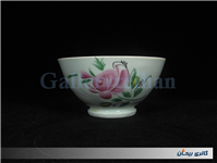 کاسه روسی نقاشی دست قدیمی طرح گل سیب 