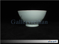 کاسه روسی نقاشی دست قدیمی طرح گل سیب 