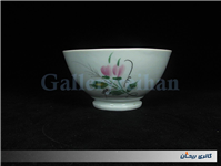 کاسه روسی نقاشی دست قدیمی طرح گل سیب 