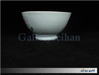 کاسه روسی نقاشی دست قدیمی طرح گل سیب 