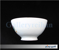 کاسه روسی نقاشی دست قدیمی طرح گل سیب 