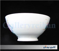 کاسه روسی نقاشی دست قدیمی طرح گل سیب 