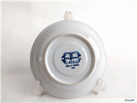 دیوارکوب یا نعلبکی قلم آبی قدیمی طرح خاص 