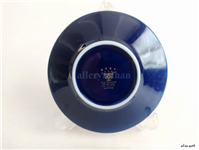 دیوارکوب یا نعلبکی لیلی و مجنون سورمه ای 