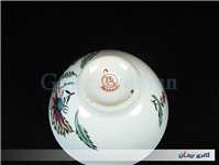 کاسه چینی قدیمی ساخت روسیه طرح گل 