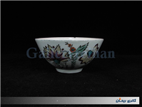 کاسه چینی قدیمی ساخت روسیه طرح گل 