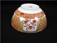 کاسه کمیاب حنایی ژاپن قطر 18 سانت