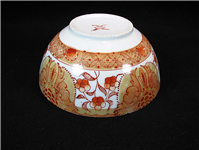 کاسه کمیاب حنایی ژاپن قطر 18 سانت