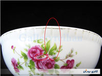 کاسه چینی قدیمی شاخه گل بسیار زیبا 