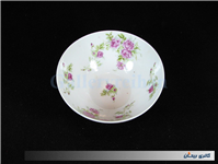 کاسه چینی بیکعب گل سرخی قدیمی دورو گل 