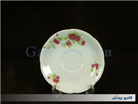 دیوارکوب یا زیر فنجانی گل سرخی قدیمی