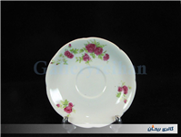 دیوارکوب یا زیر فنجانی گل سرخی قدیمی