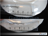 2 دیوارکوب یا زیرفنجانی طرح گل سرخی قدیمی