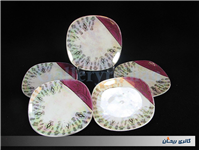 5 زیرفنجانی قدیمی طرح خاص و زیبا