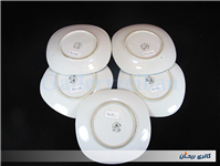 5 زیرفنجانی قدیمی طرح خاص و زیبا