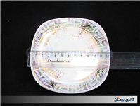 2 دیوارکوب یا زیرفنجانی شاخه گندم قدیمی 