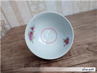 کاسه چینی قدیمی گل سرخی زیبا سایز کوچک 