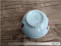 کاسه چینی قدیمی گل سرخی زیبا سایز کوچک 