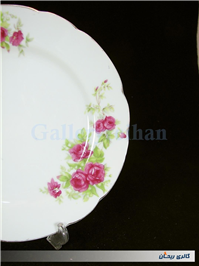 دیوارکوب چینی گل سرخی قدیمی ساکی تهران 