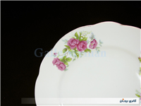 دیوارکوب چینی گل سرخی قدیمی 