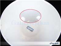 کاسه روسی نقاشی دست قدیمی طرح گل سیب 