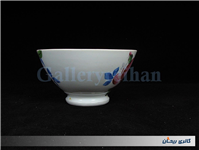 کاسه روسی نقاشی دست قدیمی طرح گل سیب 