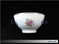 کاسه روسی قدیمی طرح گل ها رنگی 