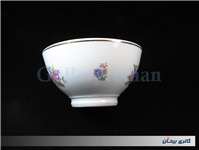 کاسه روسی قدیمی طرح گل ها رنگی 