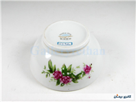 کاسه چینی قدیمی گل سرخی بسیار زیبا 