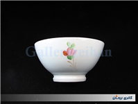 کاسه روسی نقاشی دست قدیمی طرح گل سیب