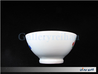 کاسه روسی نقاشی دست قدیمی طرح گل سیب