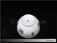 کاسه روسی قدیمی طرح گل ها رنگی 