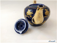 قوری چینی سرمه ای بزرگ لیلی و مجنون زیبا