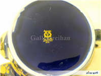 قوری چینی سرمه ای بزرگ لیلی و مجنون زیبا