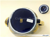 قوری چینی سرمه ای بزرگ لیلی و مجنون زیبا