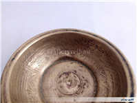 کاسه یا پیاله دعا برنجی نقش برجسته قدیمی