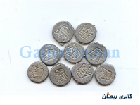 9 عدد ژتون کلکسیونی طرح تاج سبک وزن 