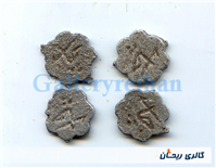 4 عدد ژتون کلکسیونی قدیمی طرح چای سبک وزن 