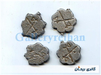 4 عدد ژتون کلکسیونی قدیمی طرح چای سبک وزن 