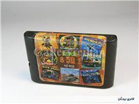 کارتریج بازی کنسول سگا SEGA قدیمی 8 لبه 