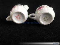 جفت سس خوری یا شکرپاش چینی طرح گل عروس