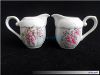 جفت سس خوری یا شکرپاش چینی طرح گل عروس