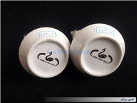 جفت سس خوری یا شکرپاش چینی طرح سورمه ای 